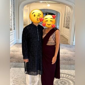 Women's Saree for Indian wedding / baraat & sangeet